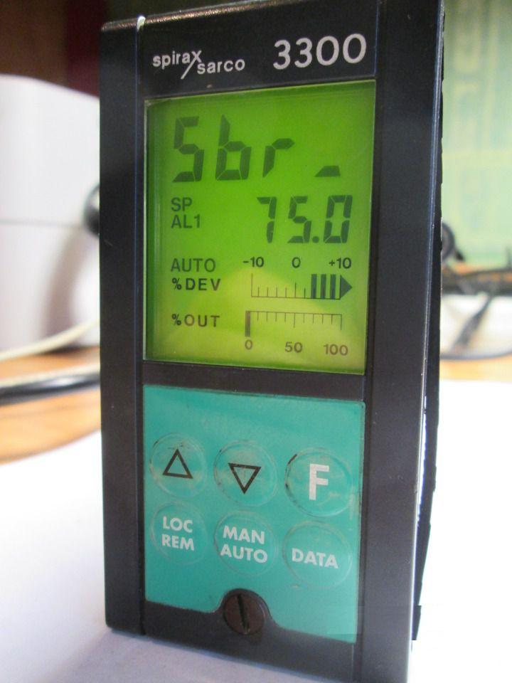 Sarco 3300 Spirax Терморегулятор Программируемый с Цифровым Дисплеем. Б/У.