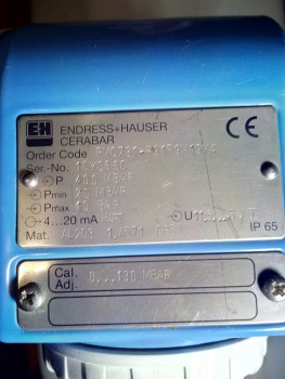 PMC 731 CERABAR Endress Hauser  Преобразователь давления. Б/У.
